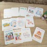 Tarjetas Cuenta Meses Recién Nacido Animales | Milestone Cards Bebé