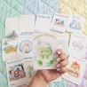 Tarjetas Cuenta Meses Recién Nacido Animales | Milestone Cards Bebé