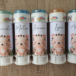 Pompero Personalizado Tigre | Detalle Fiesta Safari y Selva