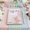 Pack Bautizo Eco: Cuaderno A5 Kraft + Lápiz | Ropita Tendedero