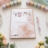 Pack Bautizo Eco-Elegante: Cuaderno A5 Kraft + Bolígrafo | Ropita Tendedero