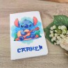 Cuaderno Blanco Stitch Disney Personalizado | Papelería Bonita