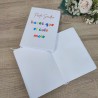 Cuaderno Blanco Regalo Profesor "Haces que el cole mole"