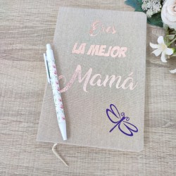 Cuaderno Personalizado "Eres la mejor mamá" | Regalo Día de la Madre
