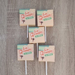 Piruleta Personalizada La Granja de Zenón | Detalles Dulces Infantiles