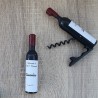 Sacacorchos Sencillo para Botella de Vino | Detalle Personalizado Elegante