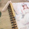 Libro de Firmas Kraft Niña Comunión 20x20 cm | Álbum Personalizado