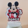Cake Topper 3D Mickey Disney | Decoración de Tartas Personalizada
