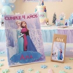 Libro de Colorear Frozen + Caja de Colores | Detalle Infantil Disney
