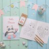 Libro de Colorear "Hola Verano" + Caja de Colores | Detalle Infantil Estival