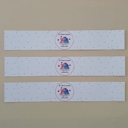 Etiqueta Adhesiva Dinosaurios para Botella de Agua | Fiesta Infantil