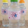 Etiqueta Adhesiva Stitch y Angel Disney Rosa | Botella de Agua
