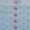 Etiqueta Adhesiva Stitch y Angel Disney Azul | Botella de Agua