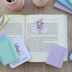 Marcapáginas Imantado Bruja Lectora | Detalle Mágico para Libros