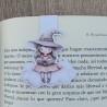 Marcapáginas Imantado Bruja Lectora | Detalle Mágico para Libros