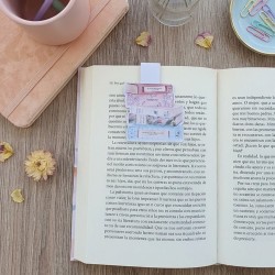 Marcapáginas Imantado Libros / Pilas de Libros | Accesorio Literario Cuqui