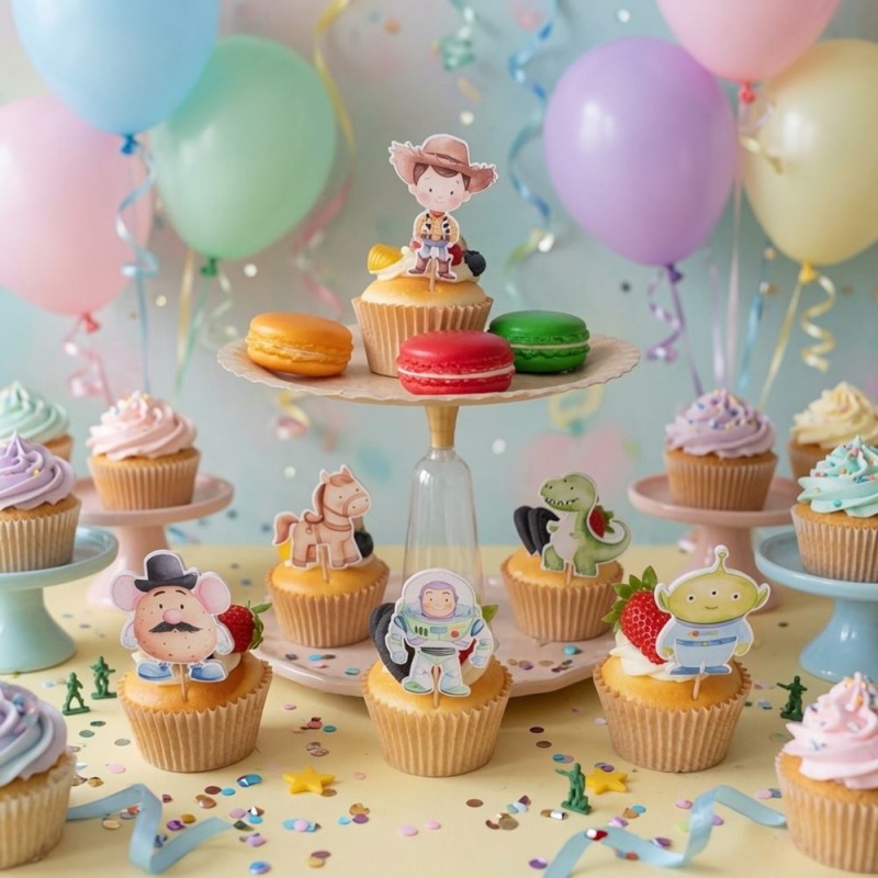 Minis Cake Toppers Toy Story Disney | Decoración Dulce Impecable