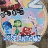 Cake Topper 3D Inside Out (Del Revés) Disney | Decoración de Tartas