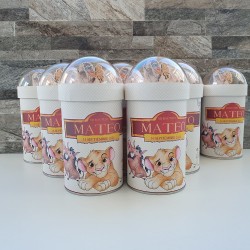 Pringles Shaker 40g El Rey León Disney | Tapa con Cúpula Transparente