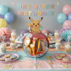 Bolas de Golosinas Pokémon | Detalle Dulce y Divertido de Fiesta