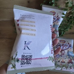 Bolsa de Patatas 3D Niños Acampada | Detalle de Fiesta Aventurero