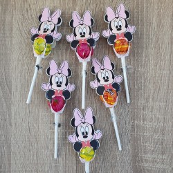 Chupa Chups Personalizado Minnie Mouse | Dulzura y Estilo