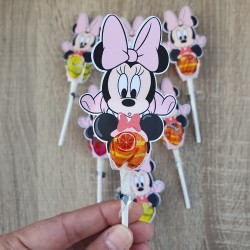 Chupa Chups Personalizado Minnie Mouse | Dulzura y Estilo