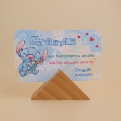 Tarjeta de Agradecimiento Personalizada | Diseño Limpio y Cuqui