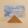Tarjeta de Agradecimiento Personalizada | Diseño Limpio y Cuqui