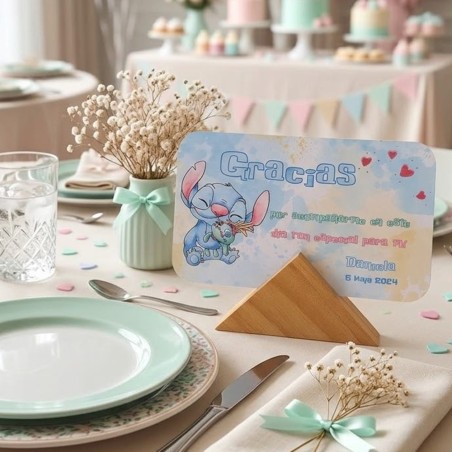 Tarjeta de Agradecimiento Personalizada | Diseño Limpio y Cuqui