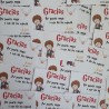 Tarjeta de Agradecimiento Harry Potter | Detalle Mágico y Cuqui