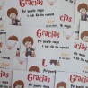 Tarjeta de Agradecimiento Harry Potter | Detalle Mágico y Cuqui
