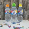 Etiqueta Personalizada para Botella de Agua | Temática Del Revés