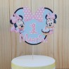 Cake Topper 3D Baby Minnie Mouse Disney | Decoración de Tartas Personalizada