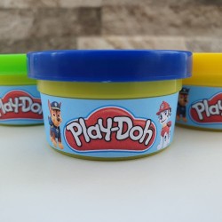 Bote de Plastilina Play-Doh Patrulla Canina | Detalle Creativo para Eventos