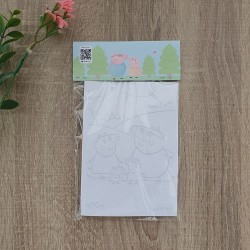 Pack Creativo Peppa Pig | Láminas para Colorear y Lápices
