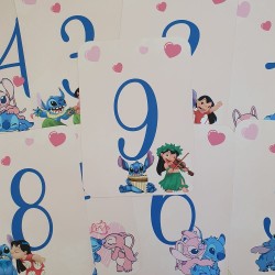Mesero de Boda Stitch y Lilo Disney | Organización de Mesas Meta Descripción