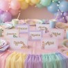 Lote 4 Etiquetas para Mesa de Chuches Rapunzel | Decoración Fiesta