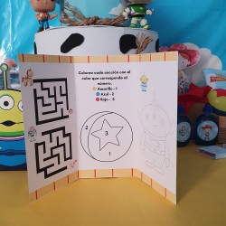 Tríptico de Actividades Toy Story Disney | Entretenimiento Infantil