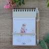 Cuaderno A6 con Bolígrafo Niña Comunión | Detalles de Invitados