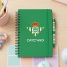 Cuaderno A5 con Bolígrafo Fútbol Betis | Regalos de Fútbol