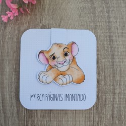 Marcapáginas Imantado Simba Rey León Disney | Puntos de Libro