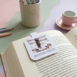 Marcapáginas Imantado Chica Morena | Puntos de Libro Originales