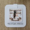 Marcapáginas Imantado Chica Morena | Puntos de Libro Originales