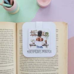 Marcapáginas Imantado Chica Rizada | Puntos de Libro Originales