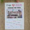 Lámina "Mi Profe" con Foto y Nombres | El Mejor Regalo de Fin de Curso