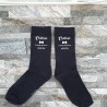 Calcetines Negros Pajarita Novio y Padrino | Regalos de Boda Originales