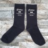 Calcetines Negros Pajarita Novio y Padrino | Regalos de Boda Originales