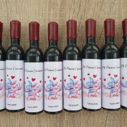Sacacorchos Botella Vino Stitch y Ángel Disney | Detalles de Boda y Eventos