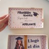 Caja Mensajes Desplegables Graduada | Regalos de Graduación Originales